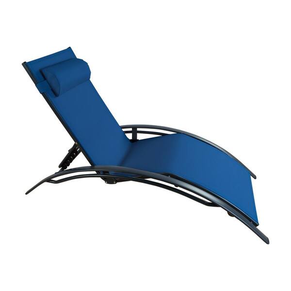 Kozyard Dark Gray Aluminum Frame Navy Blue Seat Elegant Outdoor Patio Reclining Adjustable Chaise Lounge With A Table Kzlc537blt The Home Depot - Kozyard Outdoor Patio Foldable Chaise Lounge Kozyard Dark Gray Aluminum Frame Navy Blue Seat Elegant Outdoor Patio Reclining Adjustable Chaise Lounge With A Table Kzlc537blt The Home Depot - Kozyard Outdoor Patio Foldable Chaise Lounge