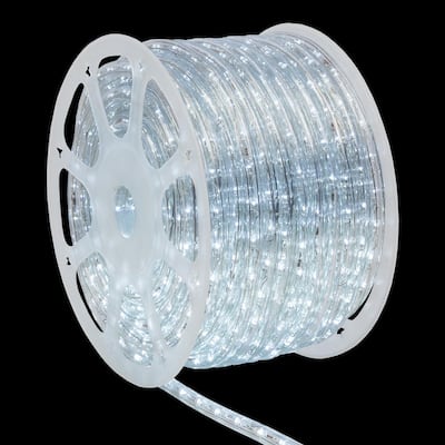 150 ft. 1800-Light LED Cool White Twinkle Rope Light Kit