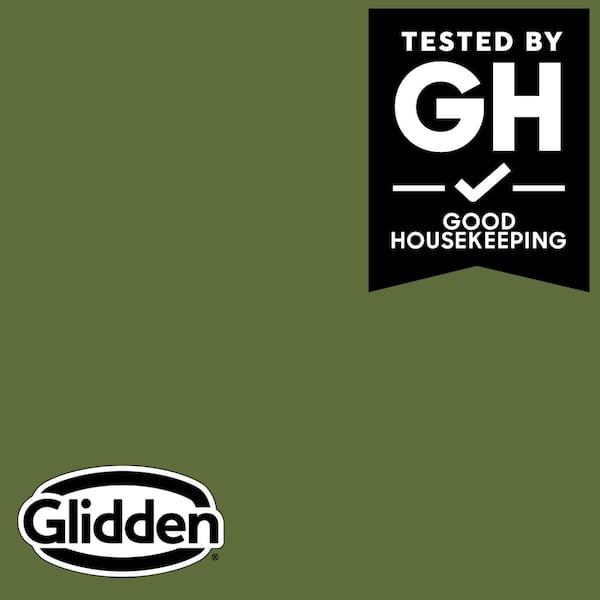 Glidden Premium 1 gal. PPG1121-7 Globe Artichoke Flat Interior Latex Paint