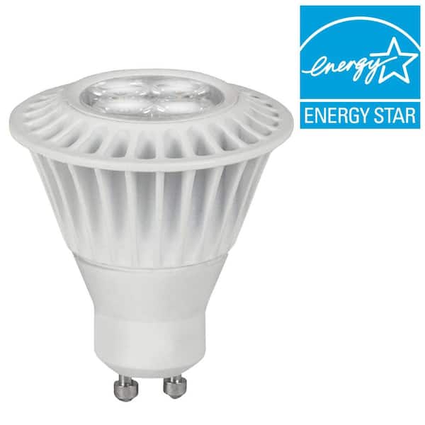 TCP 50W Equivalent Bright White (3000K) MR16 GU10 Dimmable LED Narrow Flood Light Bulb