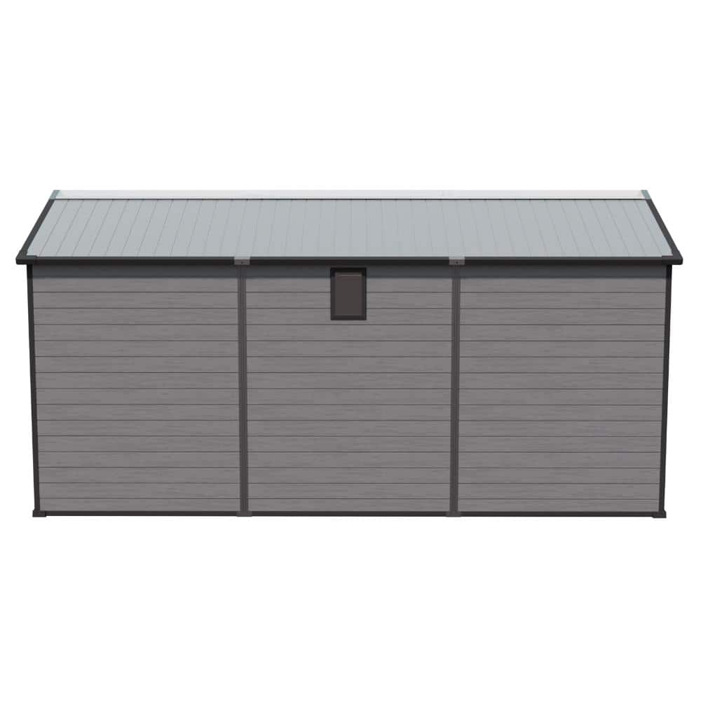 4 ft. W x 7 ft. D Gray Outdoor Storage Shed with 2 Window & 3 Air vents price history on PriceWatchPro