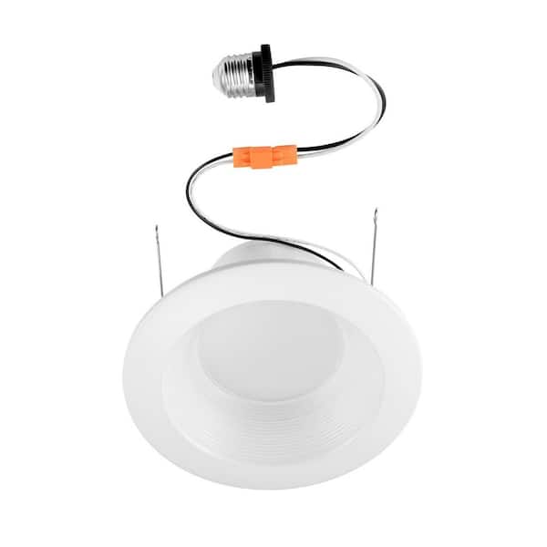 1-pack 5 in. or 6 in. Elite Series Housing Required Integrated LED Deep Baffle Retrofit Recessed Trim