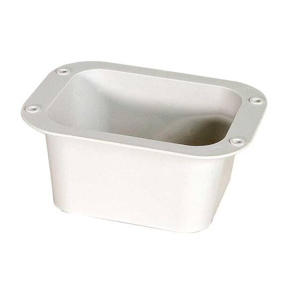 Gibraltar Building Products 2 in. x 3 in. Plastic Drop Outlet OGDO23P