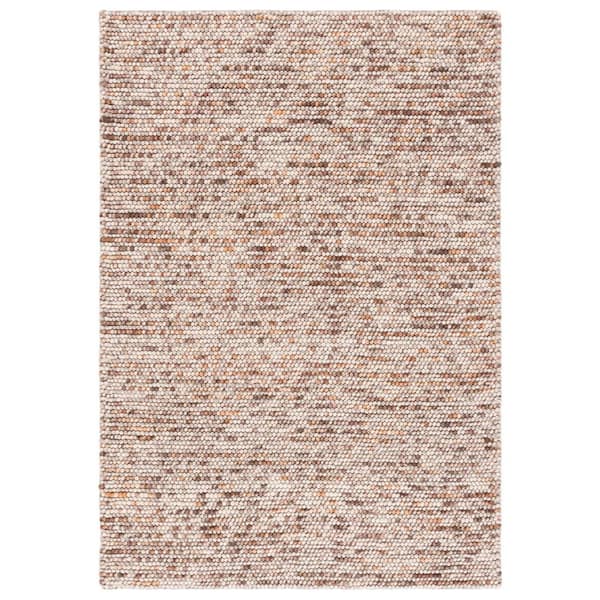 SAFAVIEH Natura Dark Brown/Beige 5 ft. x 8 ft. Gradient Area Rug ...