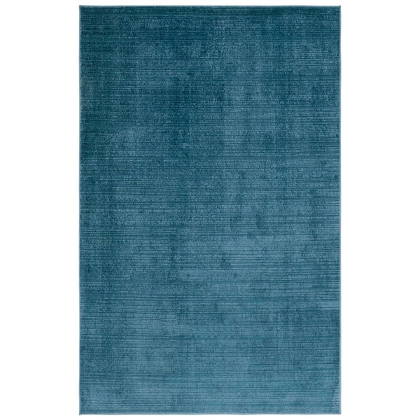 Harmony 9 ft. x 11 ft. Navy Solid Striped Area Rug