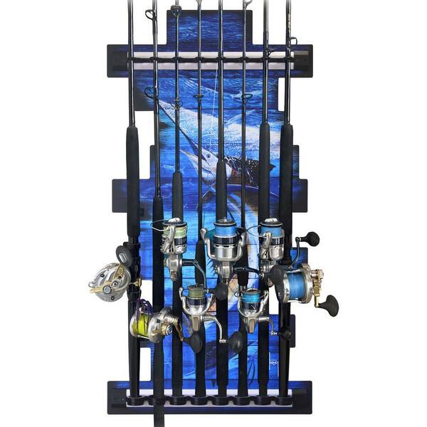 thumbnail image 2 of Float Tube Double Fishing Rod Holder With Tackle / Bait Box – Unbranded 2 of 4