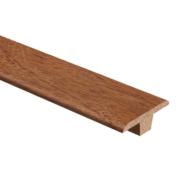 Zamma Hand Scraped Fremont Walnut 3/8 in. Thick x 1-3/4 in. Wide x 94 in. Length Hardwood T-Molding