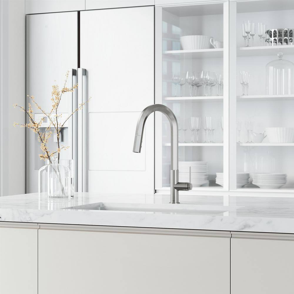 Hart 18" Stainless Steel Pull-Down Kitchen Faucet