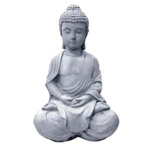 Design Toscano 34 in. H Free From Fear Standing Buddha Garden