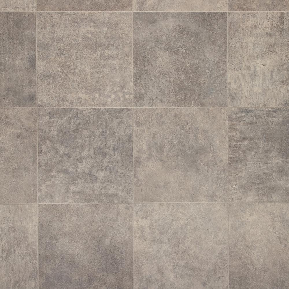 Take Home Sample - Fischer Grey Tile 16 MIL Waterproof Vinyl Sheet Flooring price history on PriceWatchPro