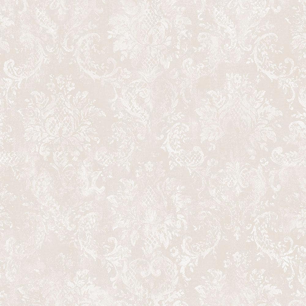 Manhattan Comfort Canvas Damask Wallpaper