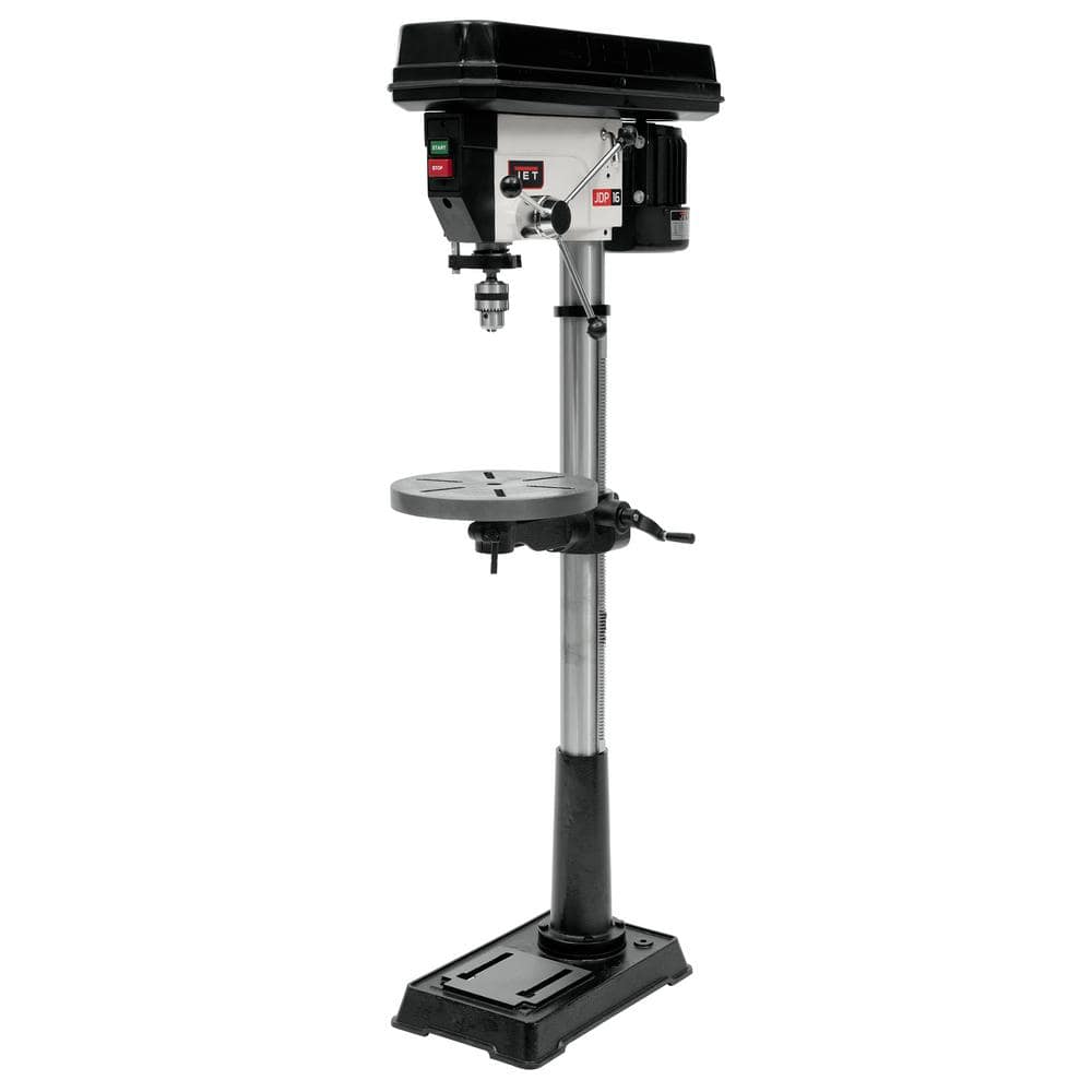 16-1/2 in. Floor Drill Press with Worklight, 3/4 HP, 115/230V 1Ph (JDP-17MF) 5/8 Chuck capacity price history on PriceWatchPro