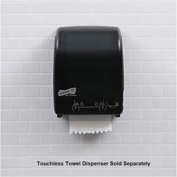 Solutions White Hardwound 1-Ply Paper Towel Roll (850 ft. Per Non-Perforated Roll, 6-Rolls Per Case)