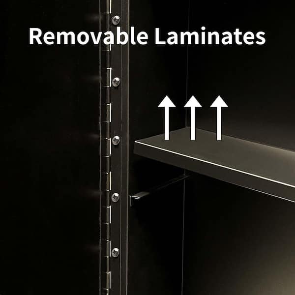 XUJMK 39 in. W x 28 in. H Rectangular Metal Medicine Cabinet with Mirror,Vanity Mirrors Recessed&Surface Mount