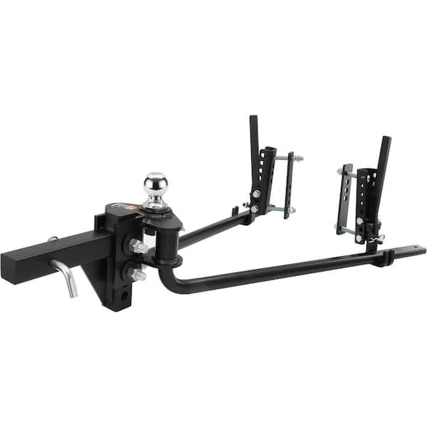 SKYSHALO Weight Distribution Hitch Kit 2 in. Shank Weight Distributing Hitch 2.5 in. Drop, 6.5 in. Rise (15K lbs., 35 in. Bars)