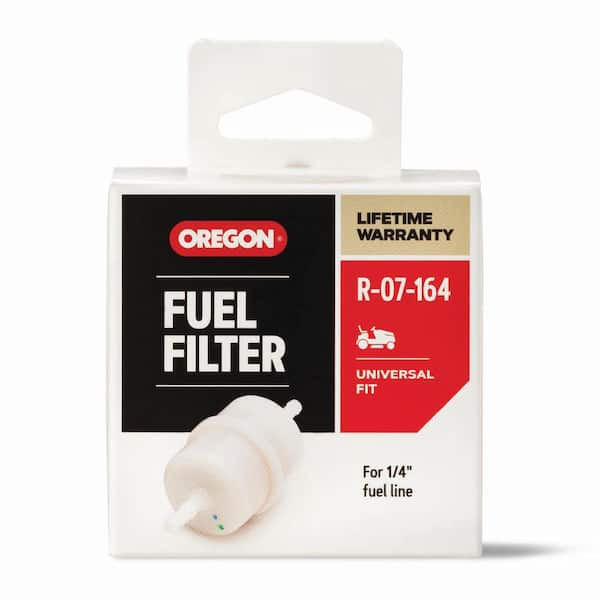 Fuel Filter for Riding Mowers, Fits Kohler and All Filters with 1/4 in. ID Fuel Hose