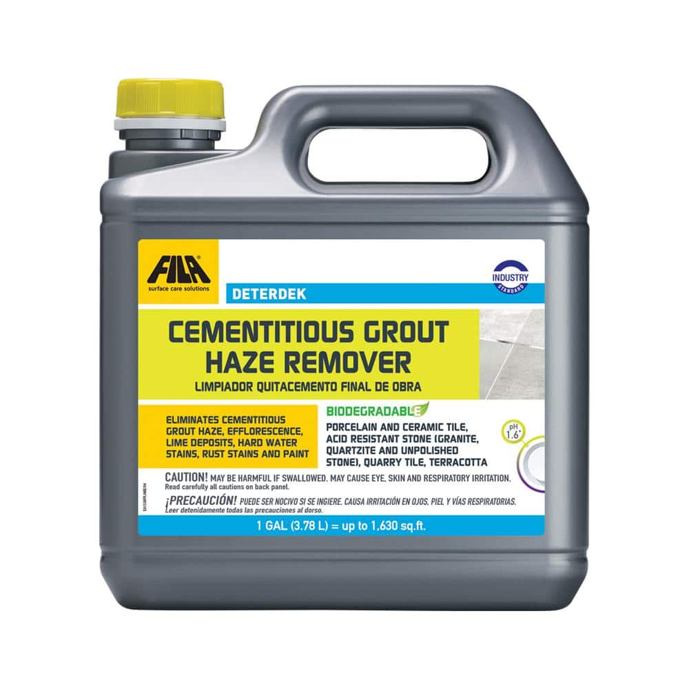 Fila Deterdek 1 Gal. Cementitious Grout Haze Remover 44040104AME - The Home  Depot