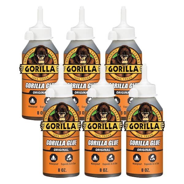 Gorilla 8 oz. Original Glue (Case of 6) 5000806 - The Home Depot