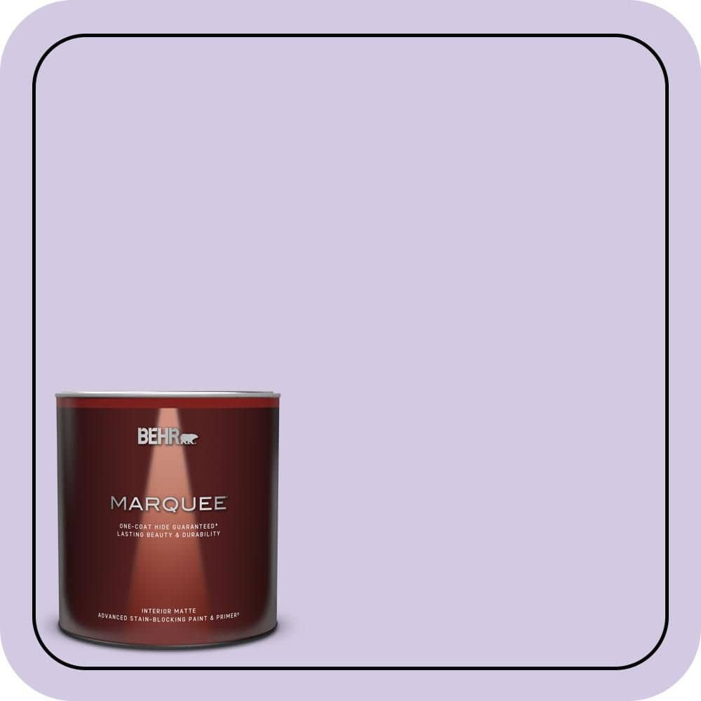 1 qt. #650C-3 Light Mulberry Matte Interior Paint & Primer price history on PriceWatchPro