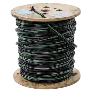 500 ft. 2-2-4-6 Black Stranded AL MHF USE-2 Cable