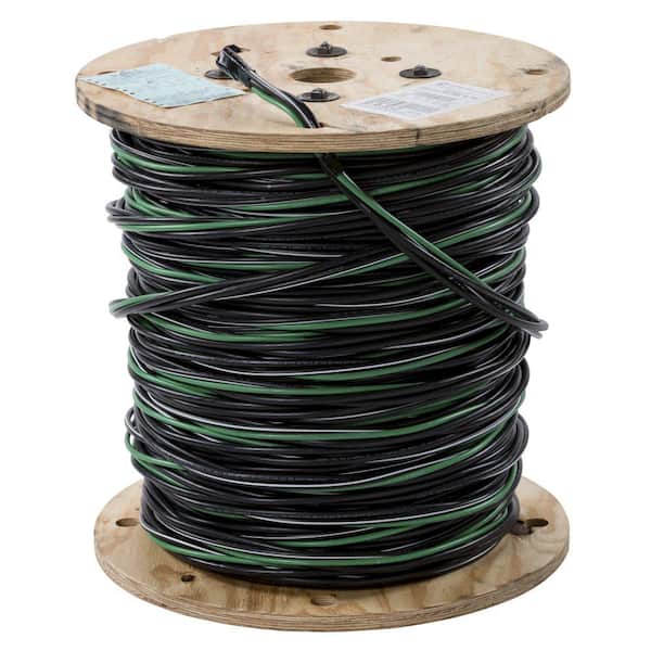 Southwire 500 ft. 2-2-4-6 Black Stranded AL MHF USE-2 Cable