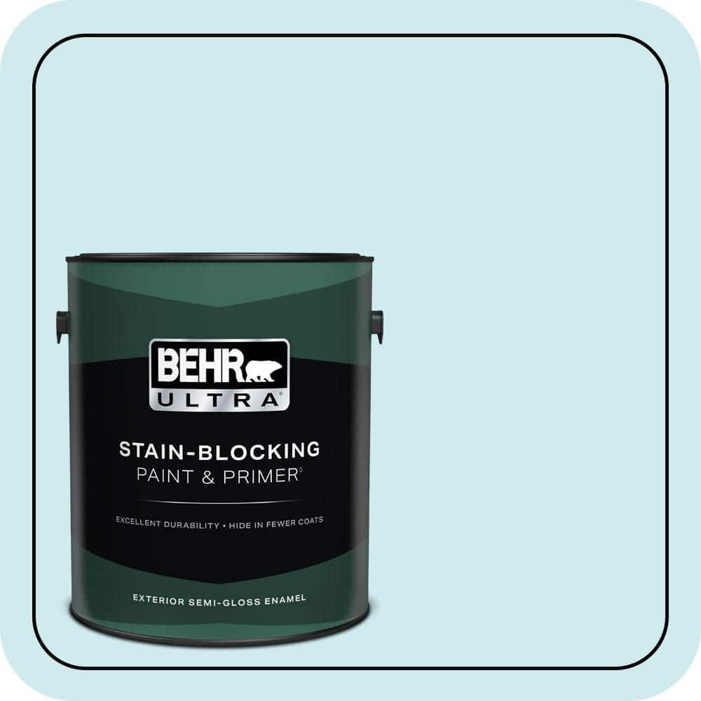 1 gal. #510A-2 Salty Tear Semi-Gloss Enamel Exterior Paint & Primer price history on PriceWatchPro