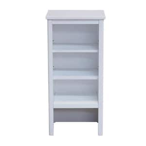 Dorset 17 in. W x 36 in. H Freestanding Shelving Hutch in White