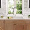 DEERVALLEY 33 in. L x 19 in. W White Fireclay Rectangular Single Bowl Undermount Workstation Kitchen Sink with Accessories DV-1K0141