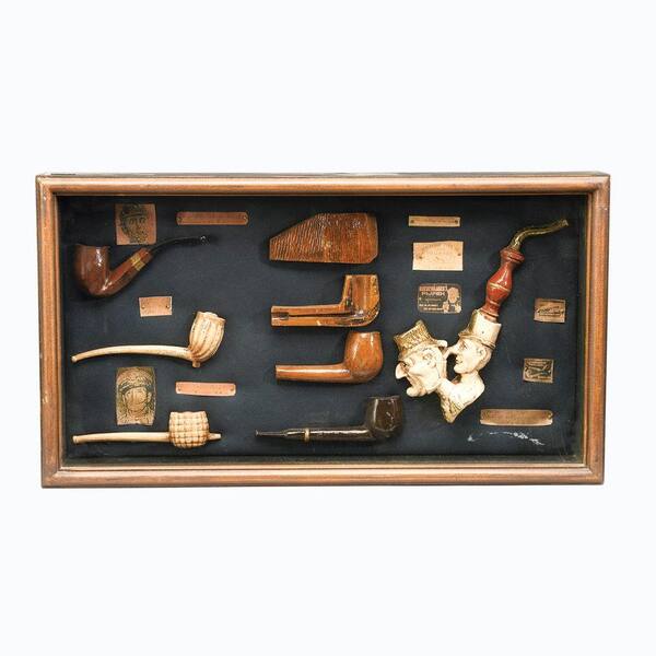Antique Reproductions 12 in. Pipe Shadow Box