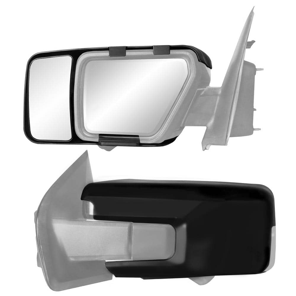 Fit System 81850 Snap and Zap Tow Mirror Pair 2015 and Up F150 