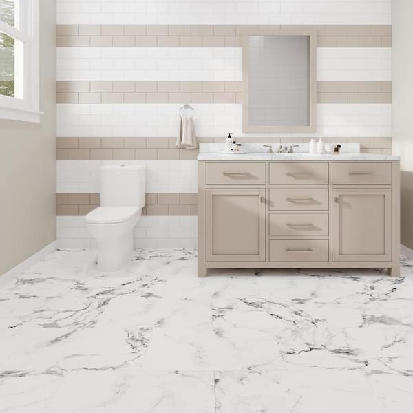 Lucida Surfaces MaxCore Terra Calacatta 22 MIL x 12 in. W x 24 in