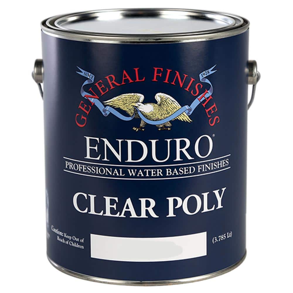 General Finishes 1 gal. Satin Enduro Clear Poly Interior TopcoatGF.GPS