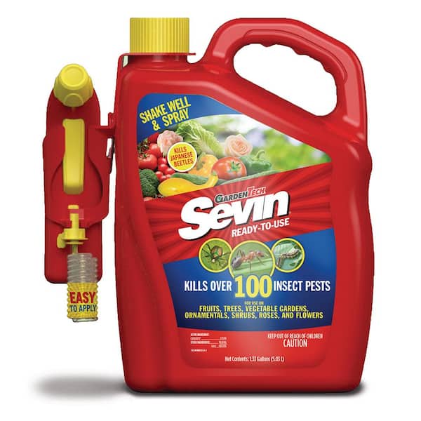 Sevin 1.33 gal. Ready-to-Use Insect Killer with Battery Powered Sprayer
