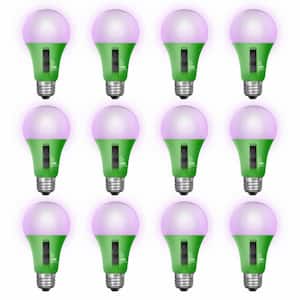17-Watt A21 Selectable Spectrum for Seeding, Growing Blooming Indoor Greenhouse E26 Plant Grow LED Light Bulb (12-Pack)
