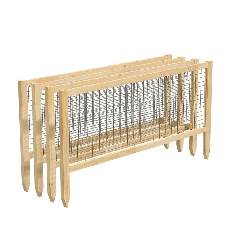 CritterGuard 45 in. L Cedar Garden Fence (4-Pack) price history on PriceWatchPro