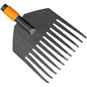 QuikFit Shrub Rake Interchangeable 8.5 in. Head Attachment