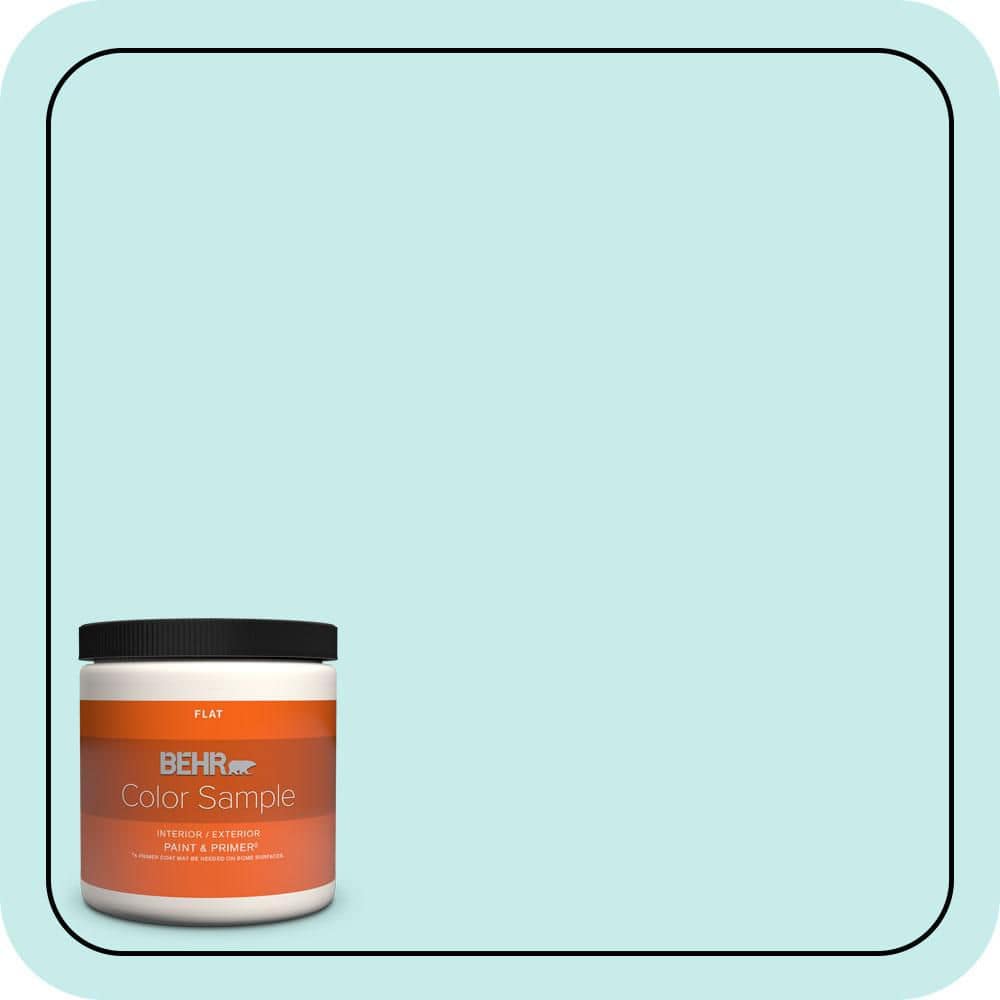 8 oz. #P460-1 Morning Sky Flat Interior/Exterior Paint & Primer Color Sample price history on PriceWatchPro