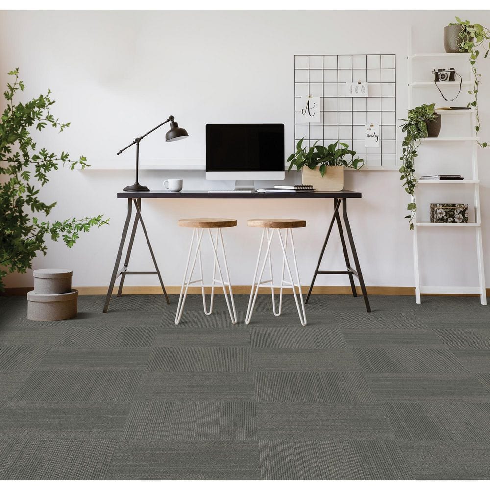 Mohawk Elite 24" x 24" Sandpiper Nylon Carpet Tiles