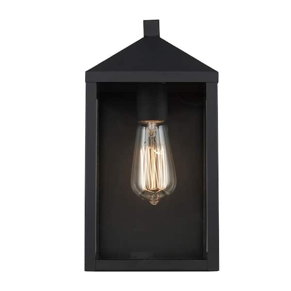 Home depot online porch lights black