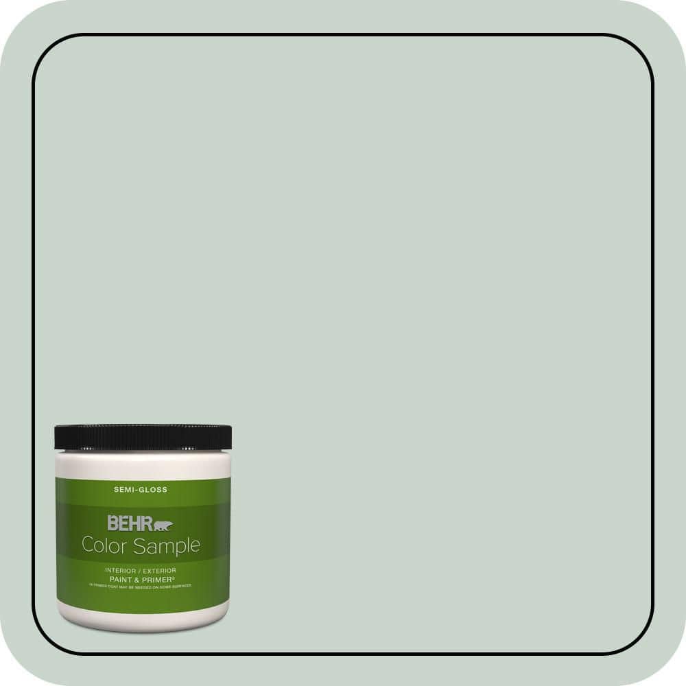 8 oz. #460E-2 Valley Mist Semi-Gloss Interior/Exterior Paint & Primer Color Sample price history on PriceWatchPro
