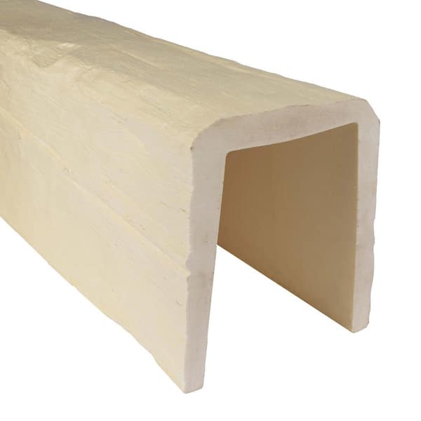 12 in. x 10 in. x 15.5 ft. Unfinished Vintage Faux Wood Beam
