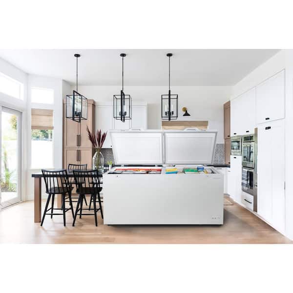 Hamilton Beach 79.1 in. 21.0 cu. ft. Manual Defrost Chest Freezer