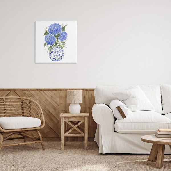 Stupell Industries Hydrangea Trio in Vase by Lucille Price 1-Piece