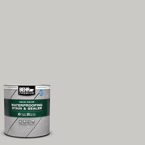 1 qt. #790E-2 Gentle Rain Solid Color Waterproofing Exterior Wood Stain and Sealer