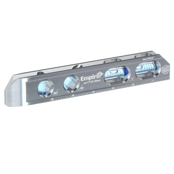 Empire - 48 in. Digital Box Level with Case and 8 in. Magnetic Torpedo Level and Rafter Square in True Blue