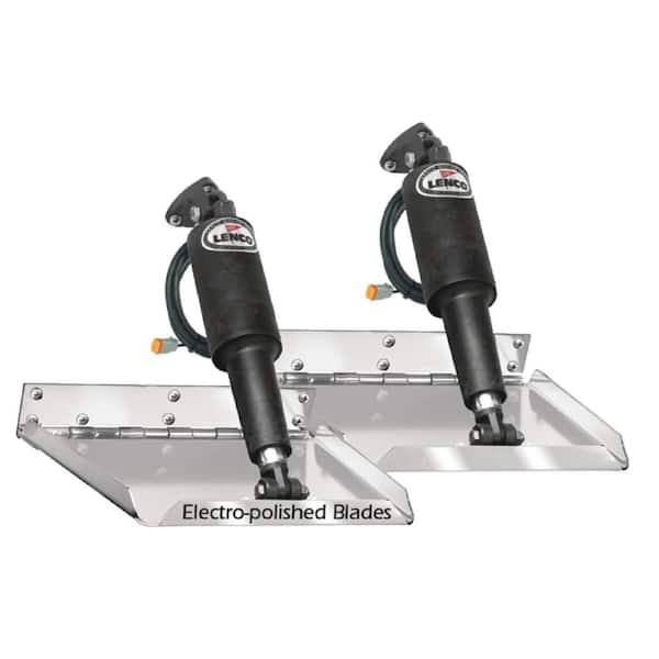 LENCO 16 x 12 Standard Performance Electric Trim Tab Kit Without Switch