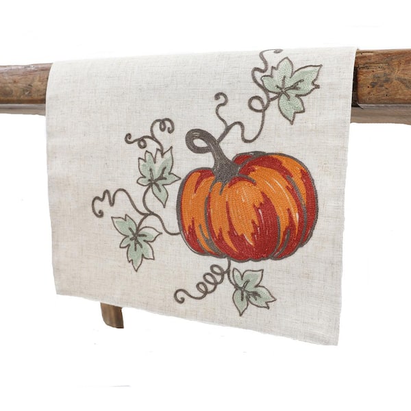 Rustic Pumpkin Tea Towels - Set of 2