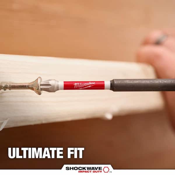 Milwaukee SHOCKWAVE Impact Duty 1 in. T25 Torx Alloy Steel Insert