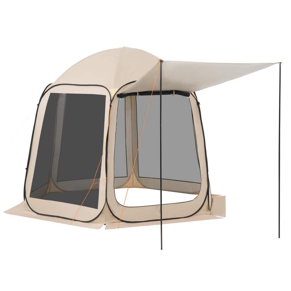 VEVOR Screen House Tent, 10 x 9.2 ft., 4-8 Person Pop Up Screen