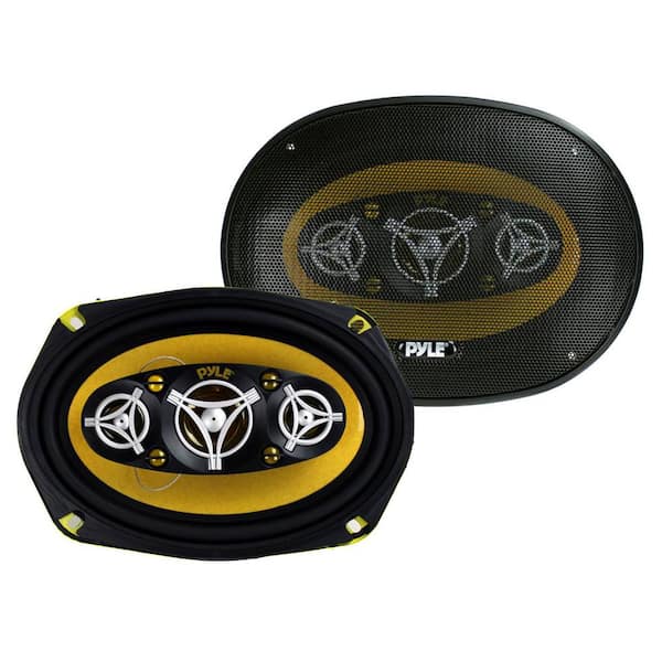 Pyle 6 in. x 9 in. 8-Way 500-Watt Car Audio Stereo Coaxial Speakers
